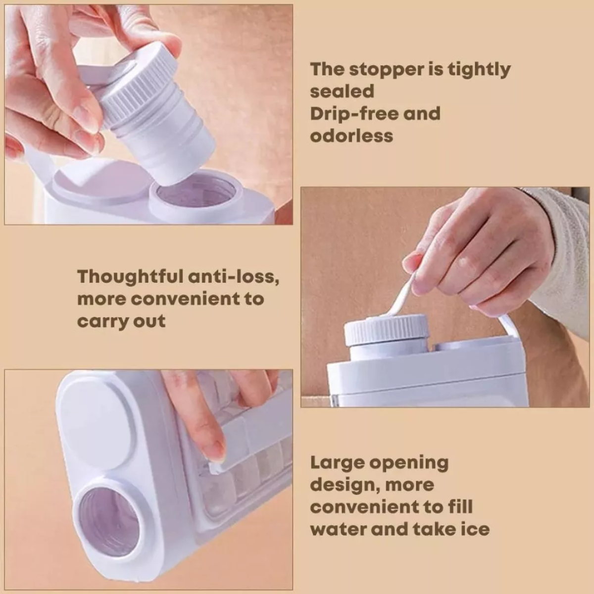 Miniatura 4 de Bandeja para cubos de hielo HE2F